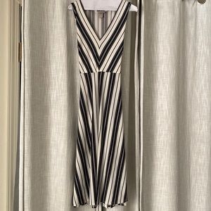 Cute black and white summer dress